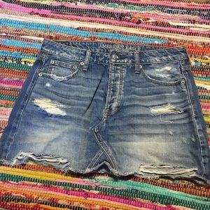 American Eagle jean skirt